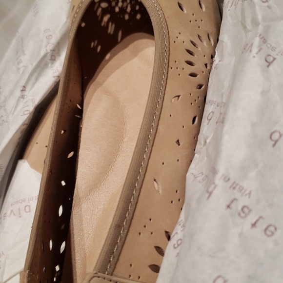 David Tate NEW Proud Perf Nubuck Leather Comfort Pumps Women's 10N Shoes SlipOn - Picture 10 of 13